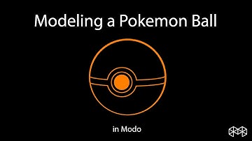 Modeling a Pokemon Ball in Modo + Mesh Fusion for 3D Printing