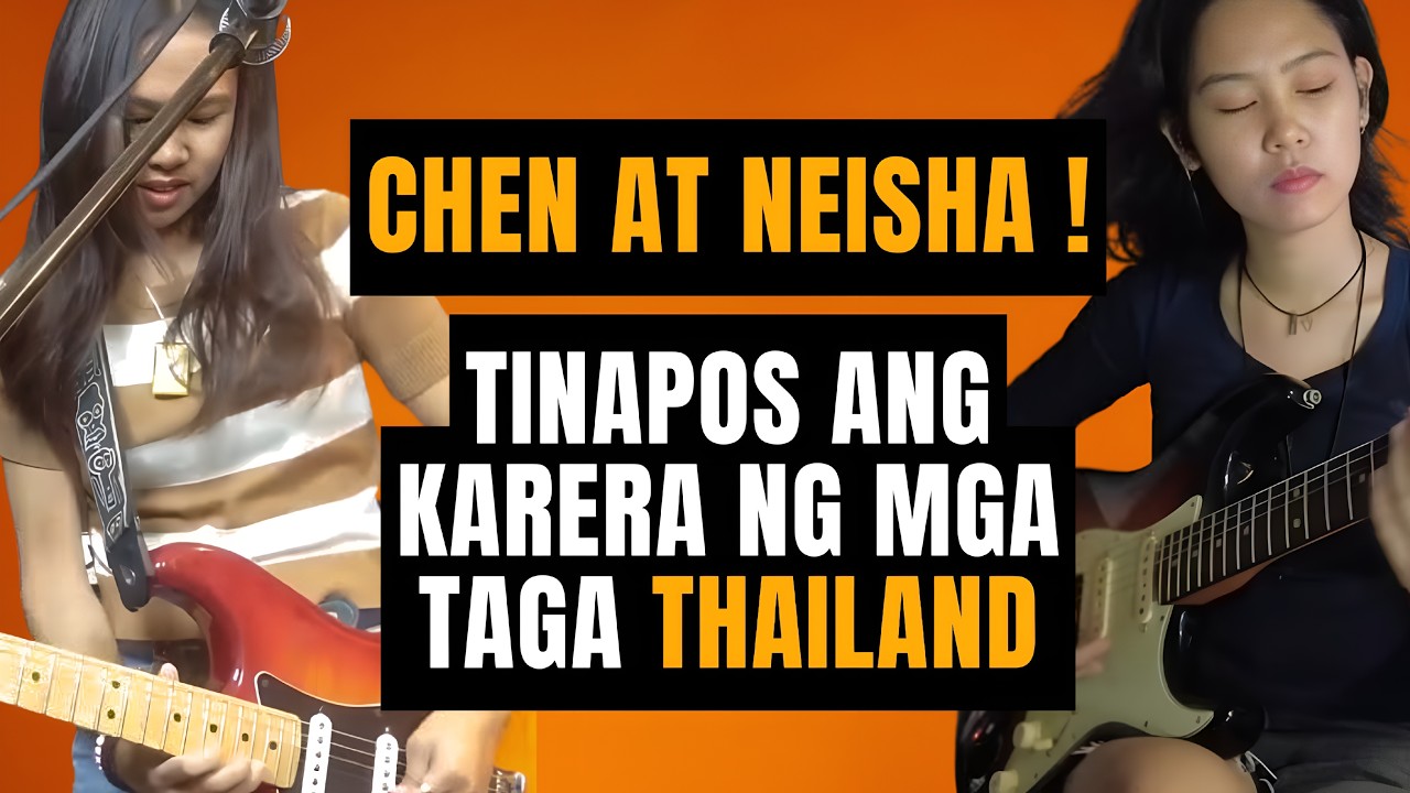 Philippines vs thailand female guitarist neisha and chen #missionedsouls #franzrhythm  #kantakwento