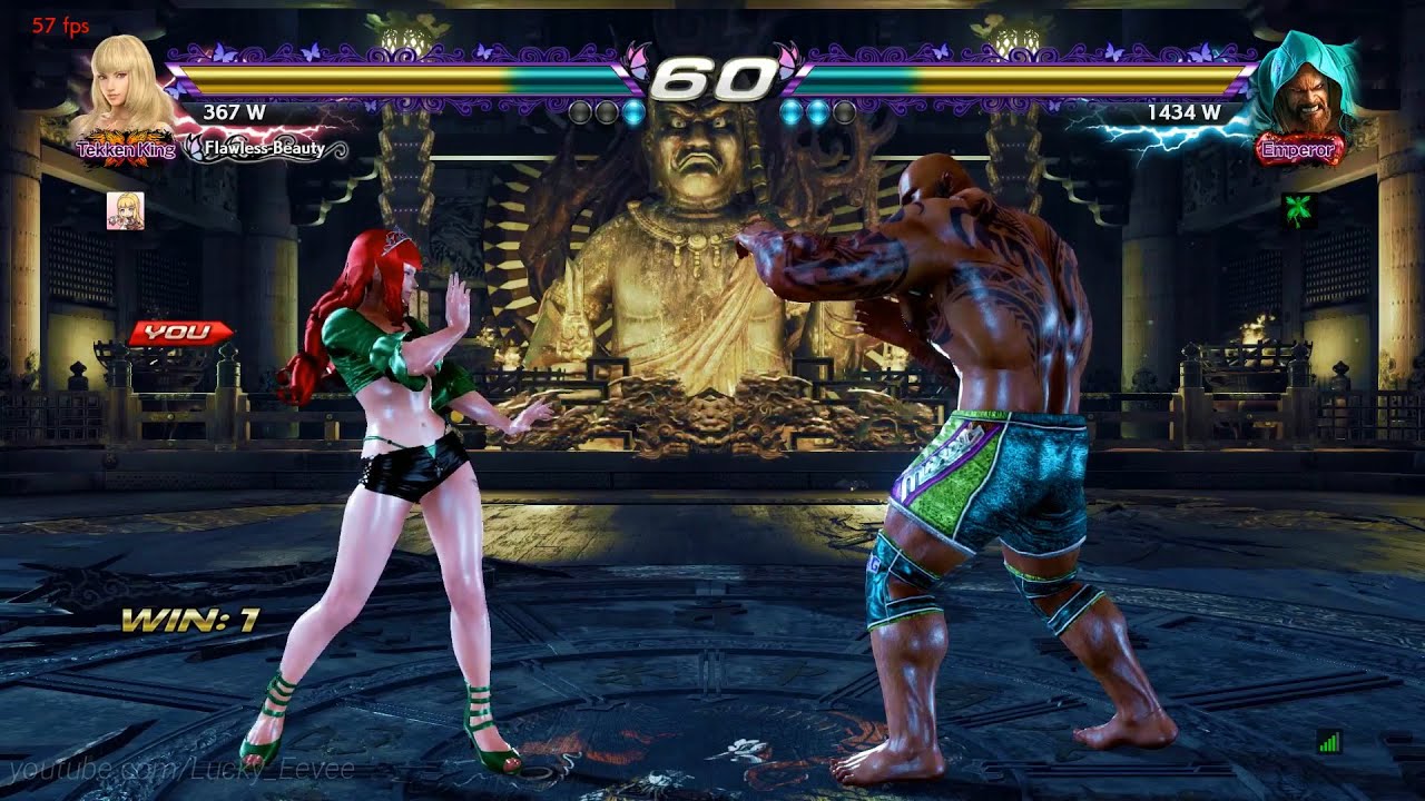 Tekken 7 Luckyeevee Lili Vs Thepeaceman19 Eliza By Luckyeevee