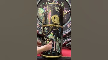 ĐIẾU ỐNG GỖ TRẮC QUÝ KHẢM ỐC ĐỎ VÀNG CHANH SIÊU VIP VÀ ĐẲNG CẤP -097.112.6568