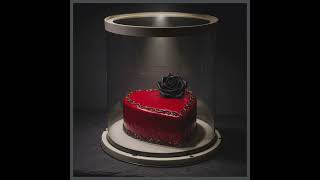 Red Velvet, Black Rose, Clear Box