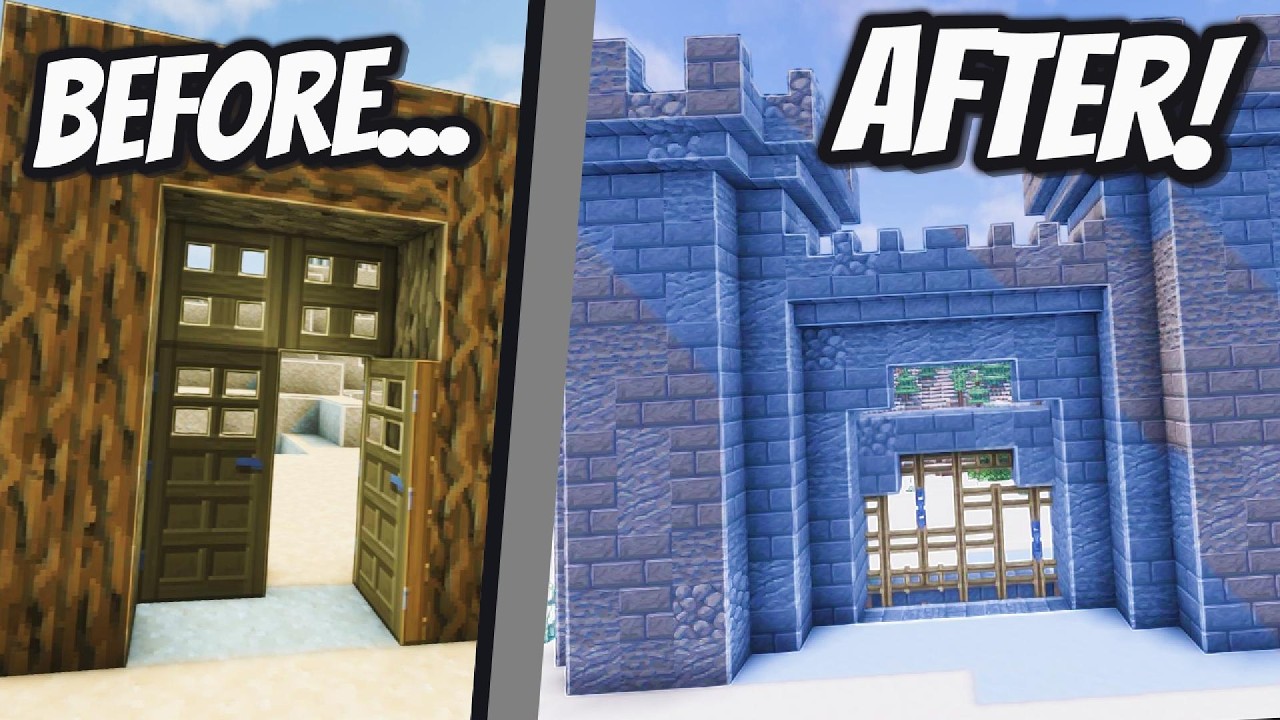 Minecraft Doors Are Boring, Here's How to Upgrade Them... | Create Mod ...