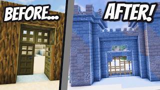 Minecraft Doors Are Boring, Here's How to Upgrade Them... | Create Mod Guide Minecraft Current Problem With Your Doors Mod