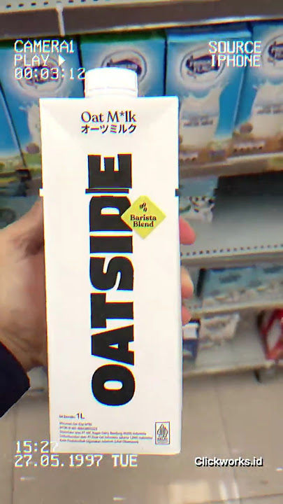 🥛 “Oatside” Dari Rak Supermarket Jadi Iklan Premium!