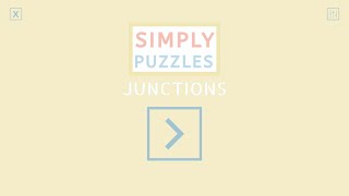 Simply Puzzles: Junctions   First Look on Steam/PC