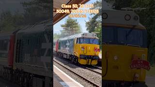 TRIPLE TRACTION MADNESS Class 20, 31 &amp; 50 Together #trainspotting #locomotive #uktrains #train