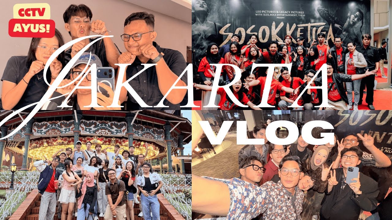 Ayus Cam - JAKARTA VLOG | Gala Premier SKL & Main ke DUFAN bareng Team