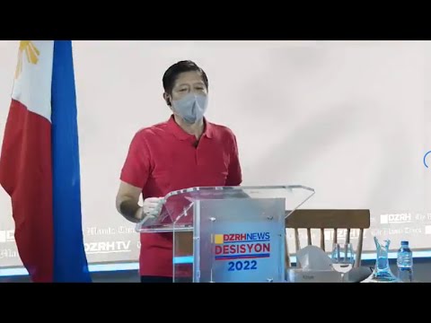 Bakit Ikaw? the DZRH Presidential Job Interview - Former Sen. Bongbong Marcos, Jr