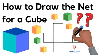 How to Draw the Net for a Cube