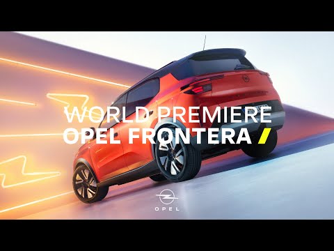 New Opel Frontera | World Premiere