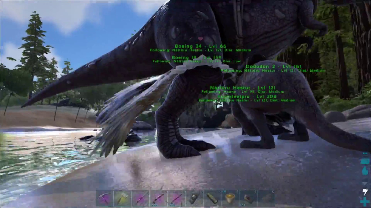 Love it when my Dino gets stuck ARK Survival Evolved YouTube