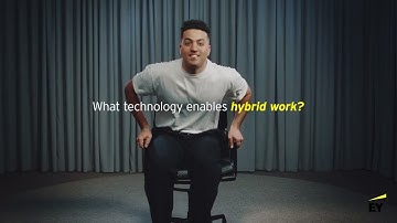 What technology enables hybrid work?