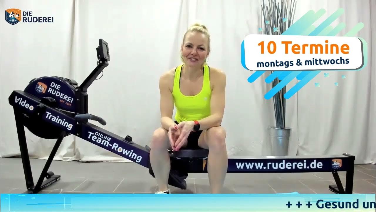 Level 1 Grundkurs auf dem Rudergerät RICHTIG RUDERN LERNEN YouTube