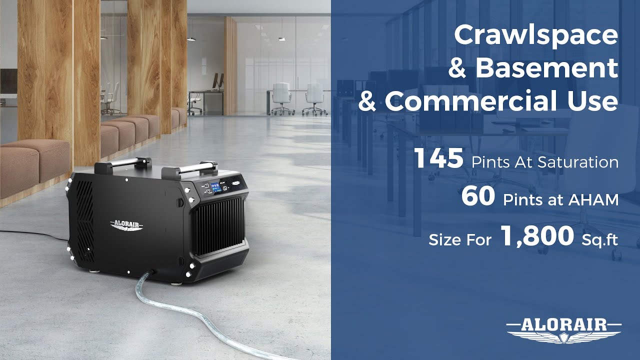 Alorair Crawlspace Dehumidifier Galaxy 60