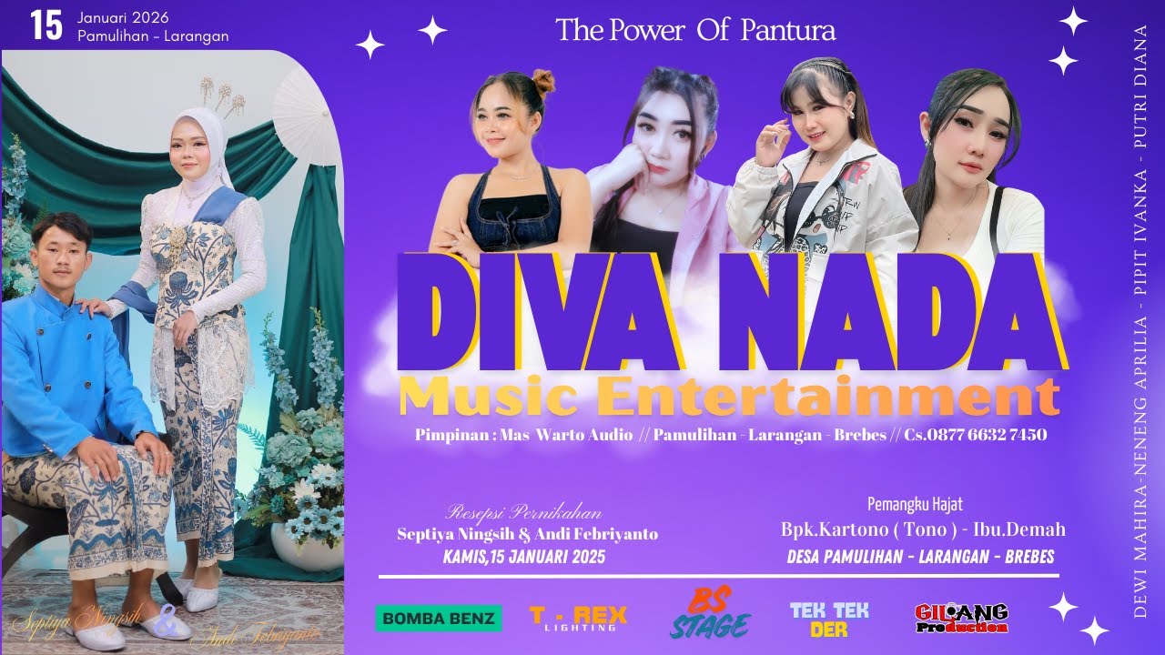 LIVE ORGAN DANGDUT DIVA NADA PAMULIHAN - KAMIS 15 JANUARI 2026 ( MALAM )