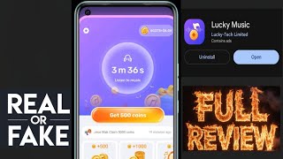 Lucky Music App Real Or Fake - Lucky Music Legit Ba - Lucky Music App Review  screenshot 3