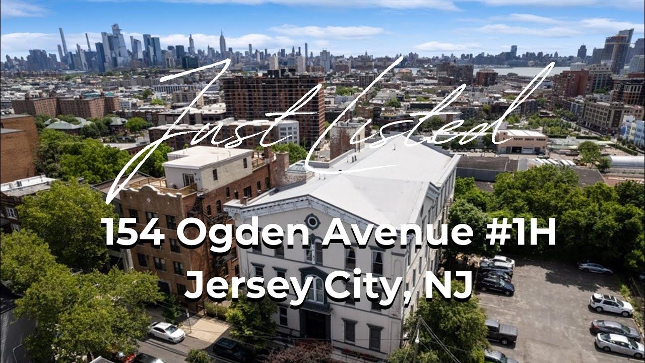 Condo for Sale! 154 Ogden Ave 1H Jersey City Heights YouTube