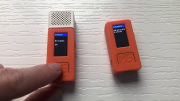 ESP-NOW Ejemplo Básico con M5StickC