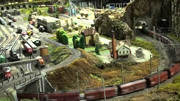 2 x DB BR 151, BR 41 with Sound: Märklin Modelleisenbahn Anlage, Marklin Modeltrain Layout