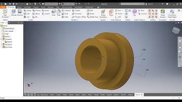 Mechanical Bush Modeling With Inventor, UNISA EMO1601 (Mechanical Engineering) Inventor AutoDesk