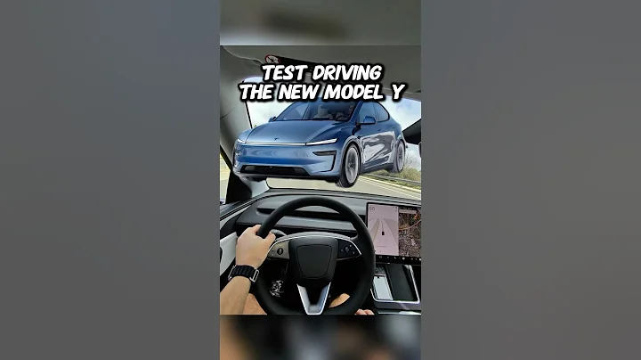 New Model Y has some more kick to it 🏎️💨  #newmodely #juniper #tesla #modely #model3 #cars