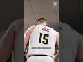 Inside the locker room after the win!  #denvernuggets #nba #basketball #jokic