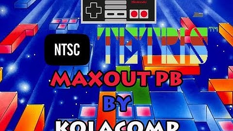 NES Tetris (NTSC) | Official Recorded PB | MAXOUT w. DAS!