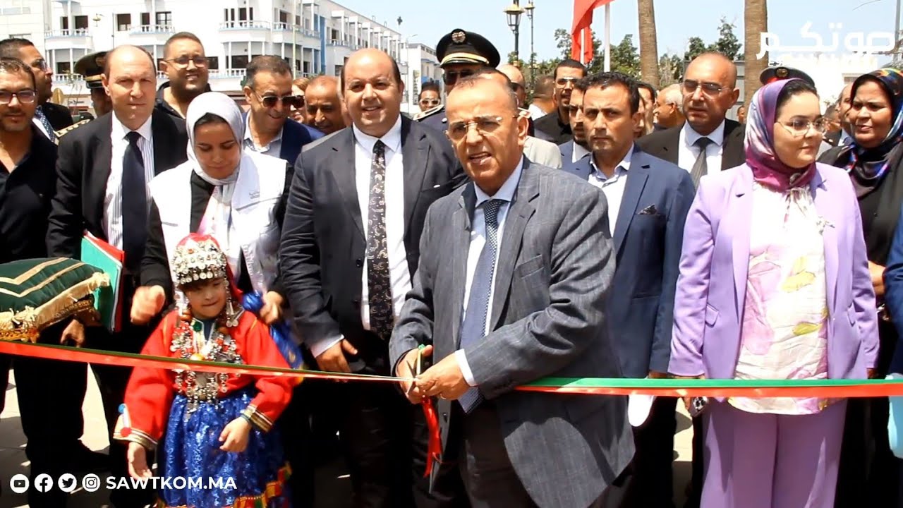 عامل إنزكان أيت ملول يفتتح معرض المستفيدين من المبادرة الوطنية للتنمية البشرية #INDH