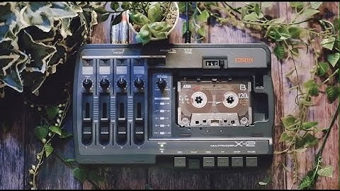 Ambient Jam using only a Cassette Tape Machine | FOSTEX X-12 | Experimental l Lofi vibe