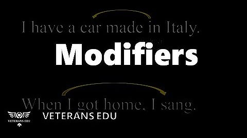 Modifiers | Fundamental | Daniel’s SAT Writing 101