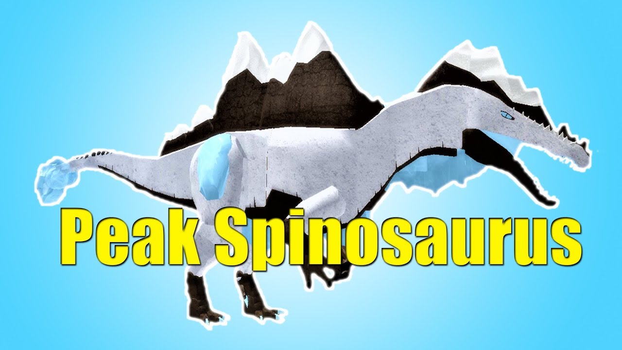 Peak Spinosaurus Showcase Roblox Dinosaur Simulator Youtube - roblox dino simulator spino