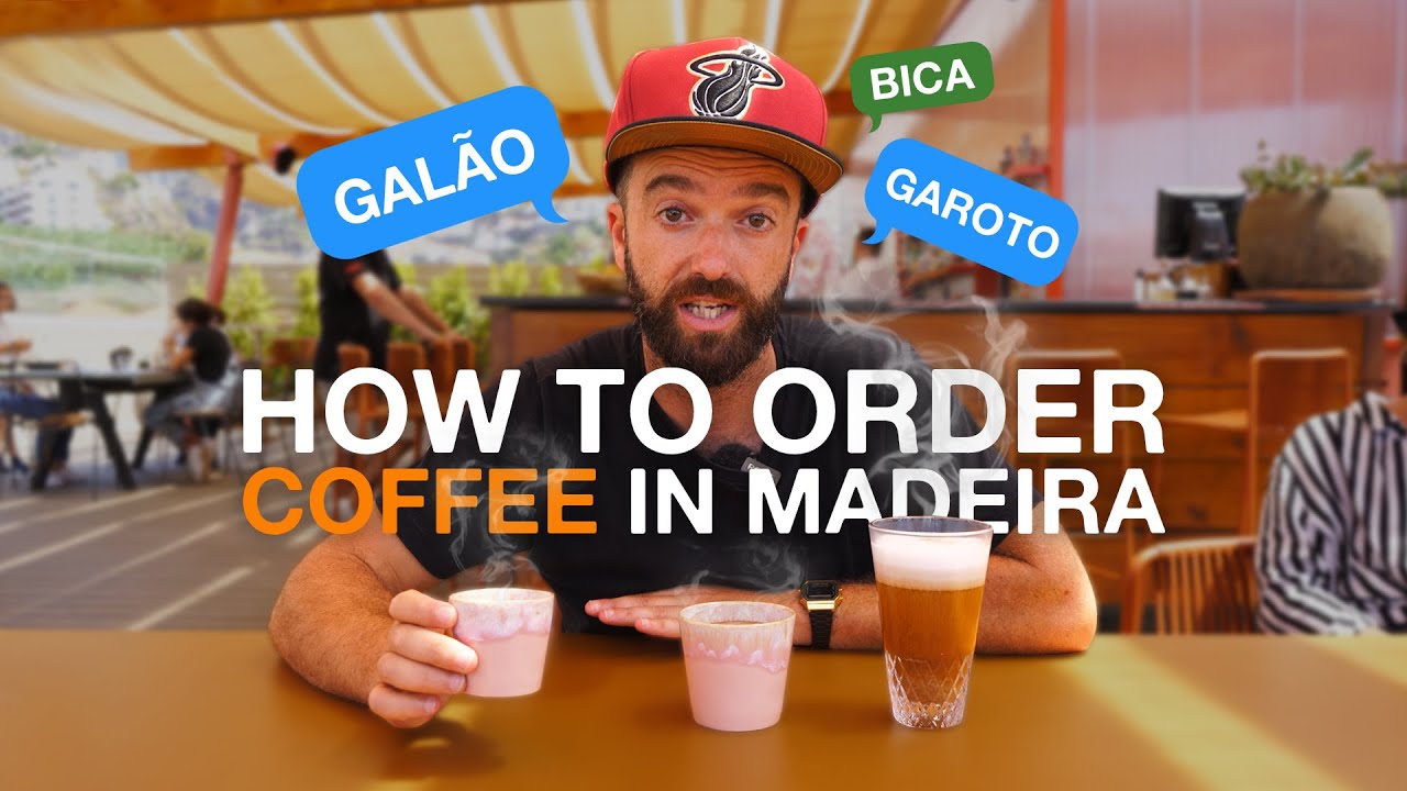 How To Order COFFEE in MADEIRA!? (The Local Way) YouTube