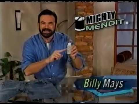 MIGHY MENDIT Commercial With Billy Mays (Aired January 19, 2024 on Rewind TV  Network) 