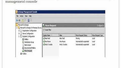 Transfer Mailbox from Exchange 2007 to 2010