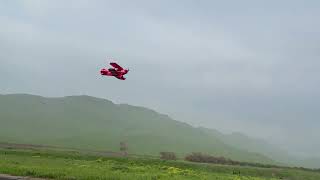 Grant flying the Pitts at Peg Field