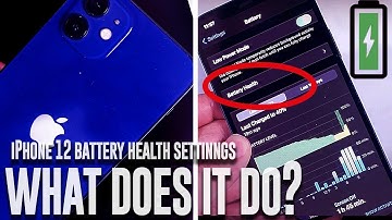 iPhone 12 Battery Health Settings Explained | Optimized Battery Charging and More !