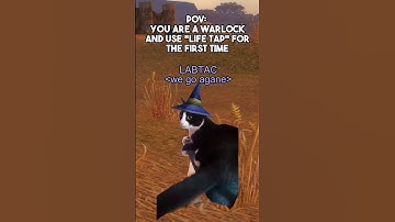 Cat uses "life tap" for the first time in WoW 😂 #shorts #meme #WoW #Meme