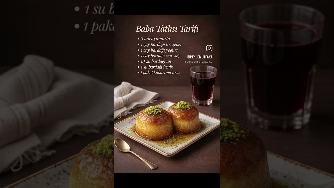 Şerbet Kaynatmadan En Kolay Şerbetli Tatlı: Baba Tatlısı#yemektarifleri #sebzeyemekleri #food #tatlı Şerbet Kaynatmadan En Kolay Şerbetli Tatlı: Baba Tatlısı#yemektarifleri #sebzeyemekleri #food #tatlı