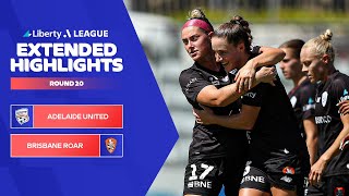 Adelaide United v Brisbane Roar FC - Extended Highlights | Liberty A-League 2023-24 | Round 20