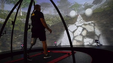 Mike Jones Demonstrating "The Road" Application On The Motek CAREN