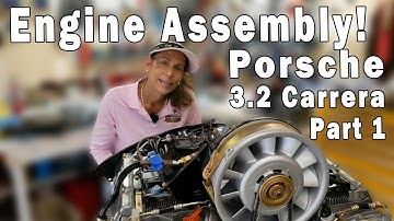 Budget eBay Porsche 3.2 Carrera Project Car! #20 - Engine Assembly!!