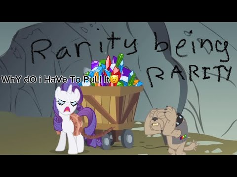 Rarity being Rarity for 3 minutes and 25 seconds