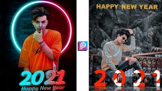 PicsArt Happy new year 2021 Photo editing || New year photo editing 2021 BK EDITZ