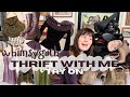 THRIFT A WHIMSYGOTH PINTEREST BOARD WITH ME + try on haul (90s, whimsygoth, vintage, ethereal)