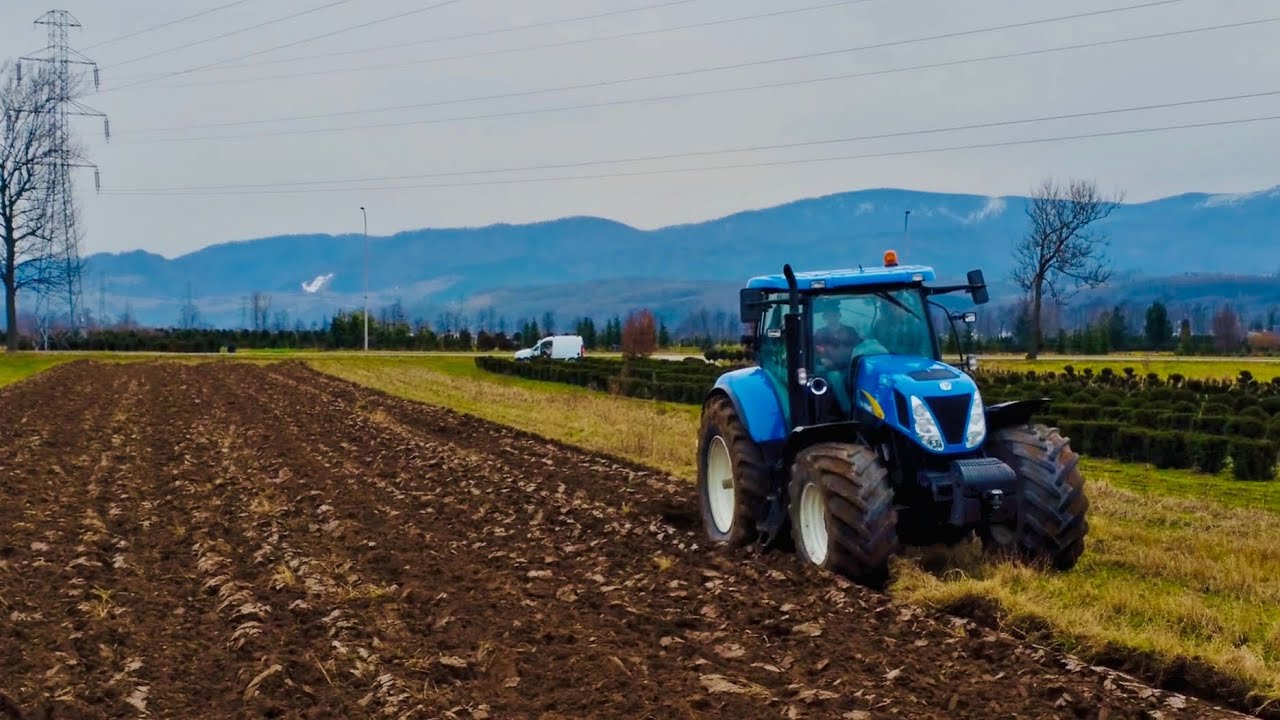 ★Gruba Orka Nowym Nabytkiem 2024★ New Holland t7030 czy da rade ? [DJI]