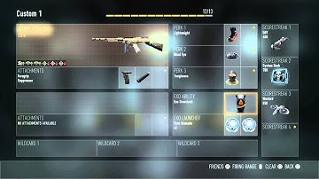 Call of Duty®: Advanced Warfare ASM1 Strider class set up