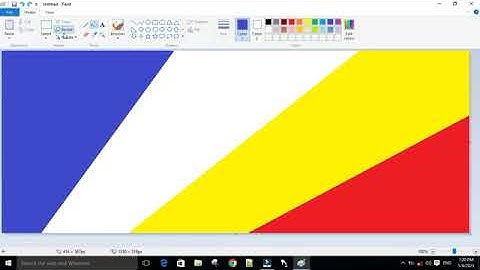 MS Paint Gradient Picture Basic Computer Course 5 New Tricks Paint Gradient Colour