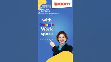 IP COM - Google Workspace - Data security #coimbatore