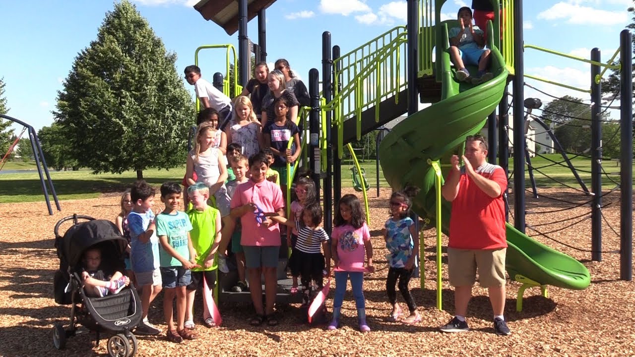 Naperville Park District Re-Opens Heatherstone Park