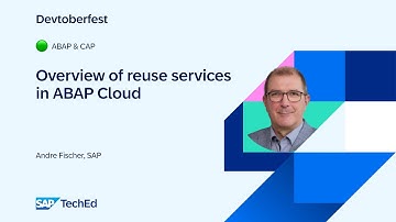 🟢 Overview of reuse services in ABAP Cloud